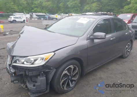 2017 Honda Accord Ex из США, поврежденный, VIN 1HGCR2F75HA006340